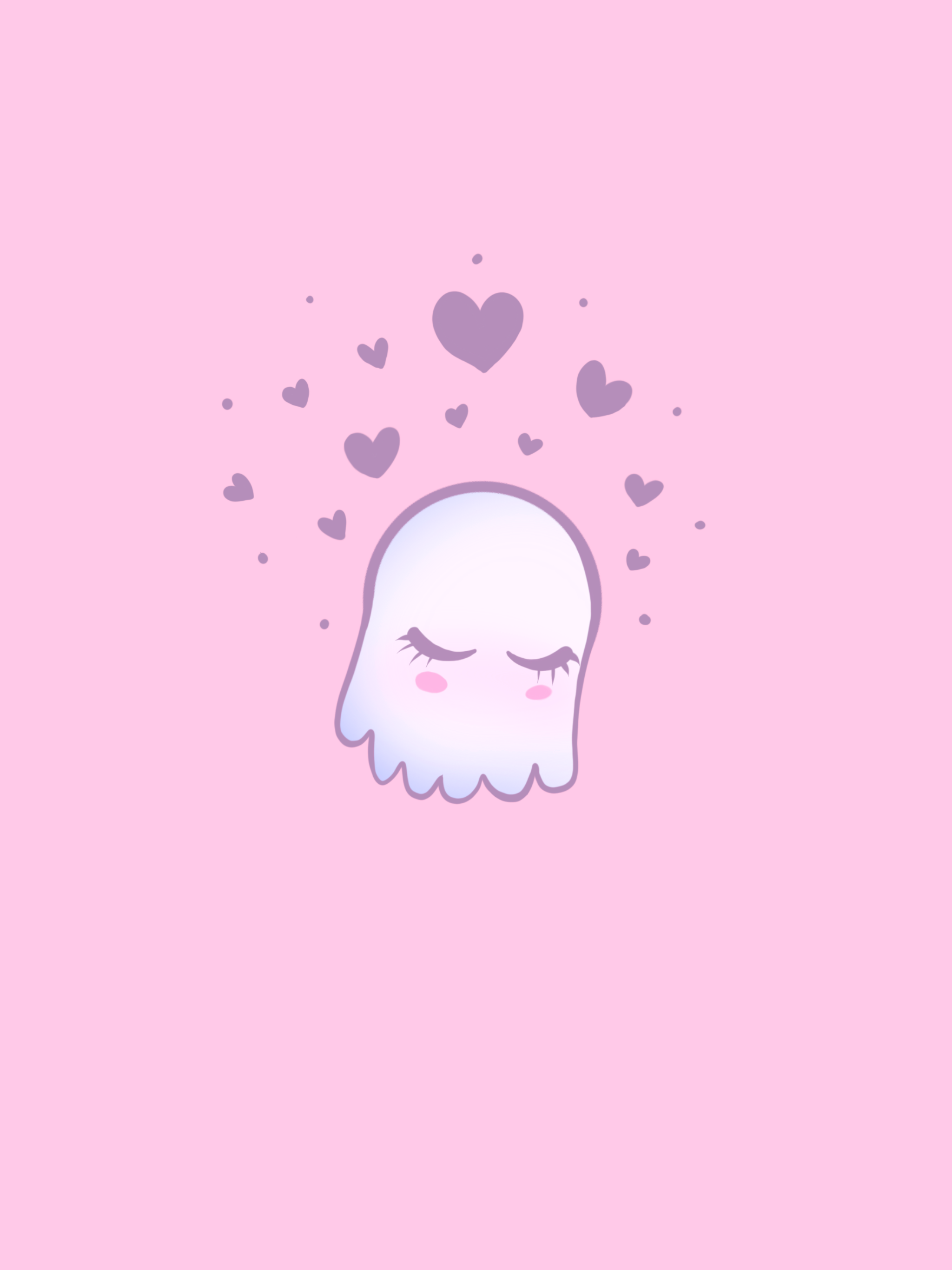 Cute ghost tablet/ipad wallpaper by Storytime-Foxy on DeviantArt
