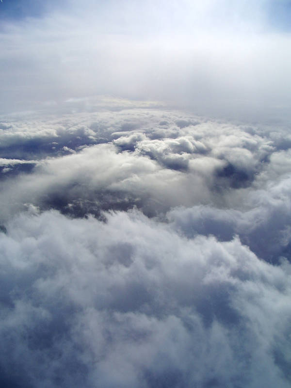 Between the Clouds by shadowed-light-waves