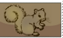 Stamp - Squirrel