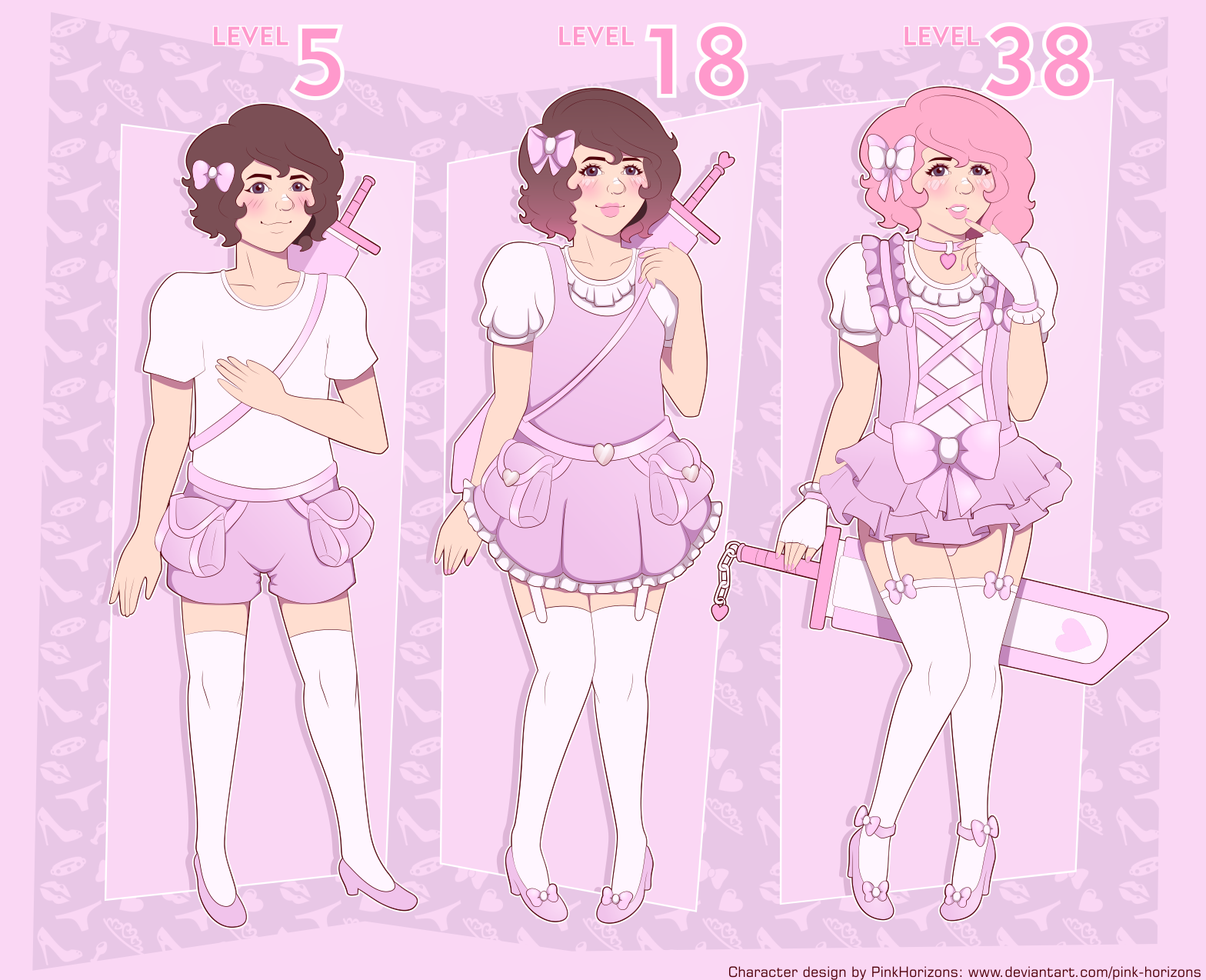 Woman Evolution Deviantart Girly Evolution by Pink-Horizons on DeviantArt