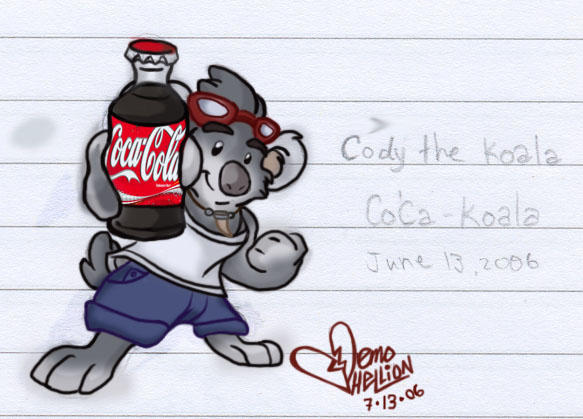 Colacoa Mouse Cody the Coca-Koala by Emo-Hellion on DeviantArt
