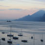 Lago di Garda at sunset