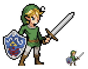 Link Pixel Art - Legend of Zelda by SmoothMoney on DeviantArt