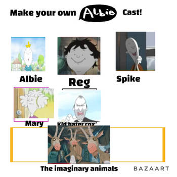 Make your own Albie cast!
