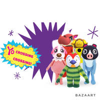 Yo gabba gabba with animal crossing characters!!