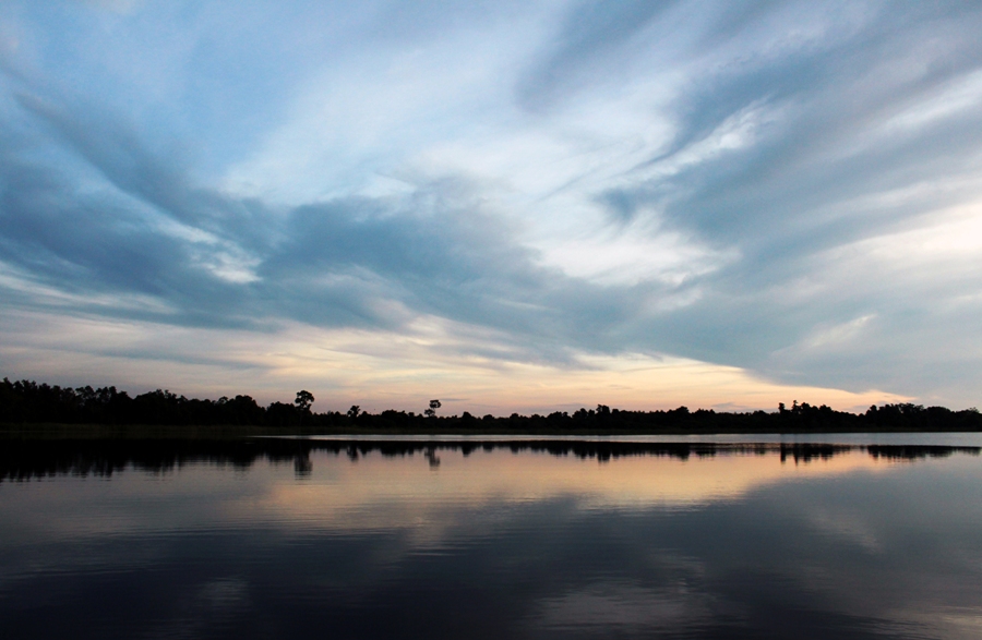 early morning serenity