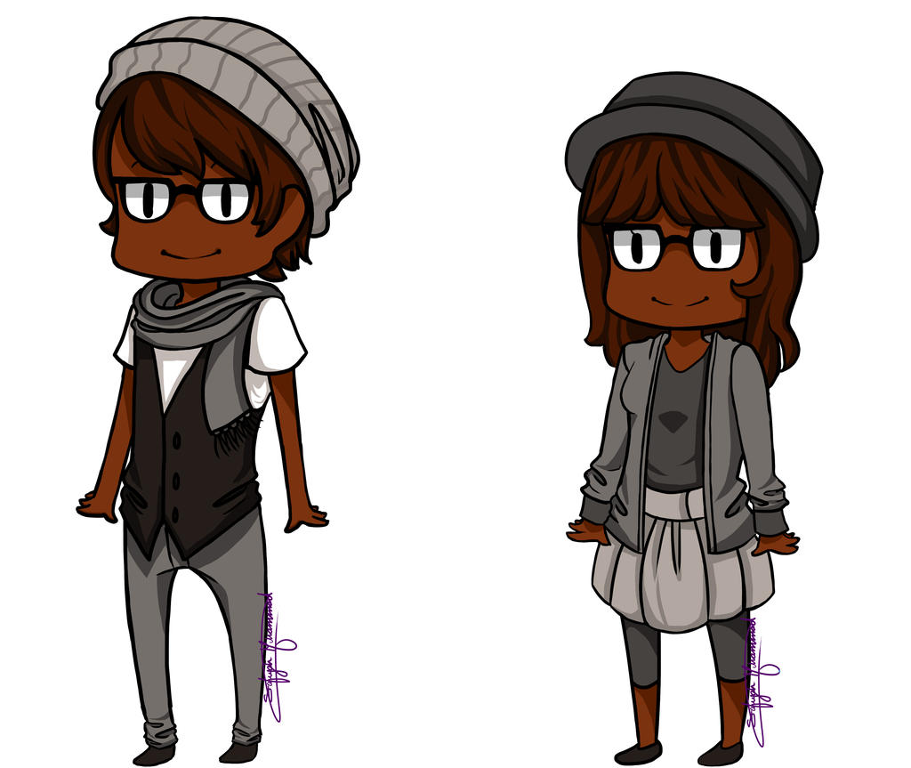 Hipster chibis