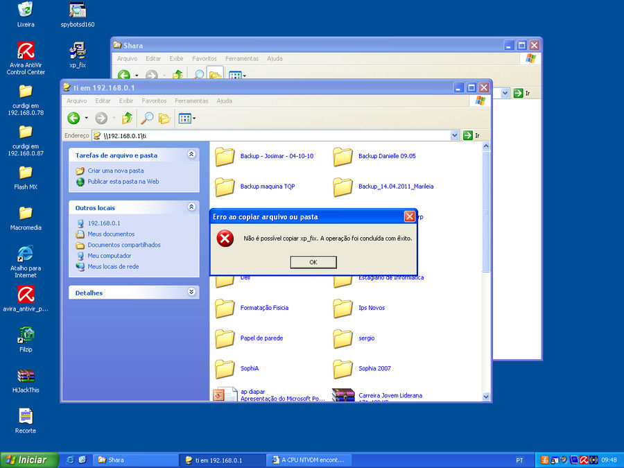 Windows XP Error Message by JBtheShadow on DeviantArt