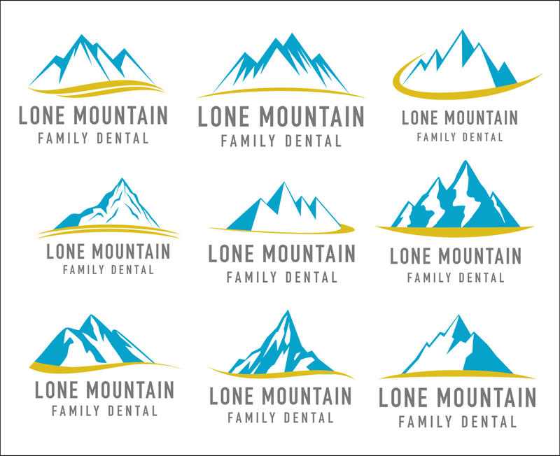 Lone Mountain Family Dental Logo Ideas 2