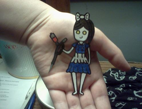 Little Sister Paper Child