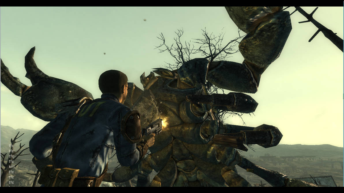 Fallout 3 Radscorpion screenshot by Pan-Chemlon on DeviantArt