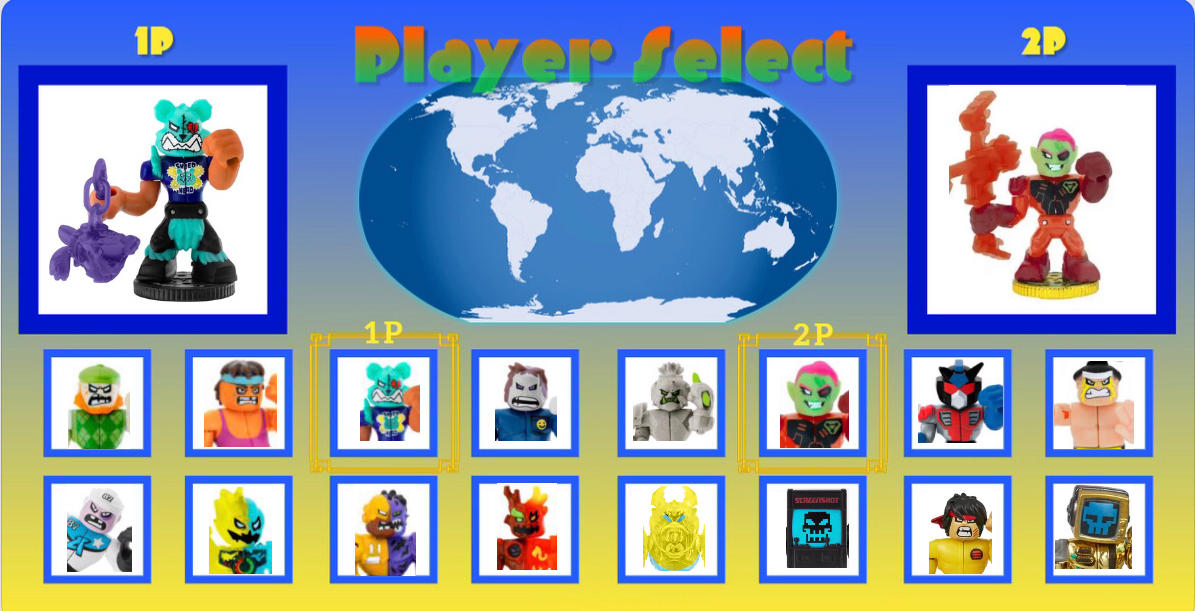 Akedo Series 4 Character Select Screen by Salamander-Commander on ...