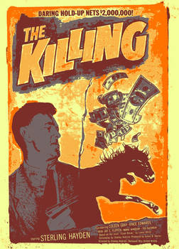 Kubrick's ''The Killing'' Screenprint Poster