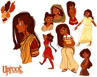 Uproot: Noor sketches