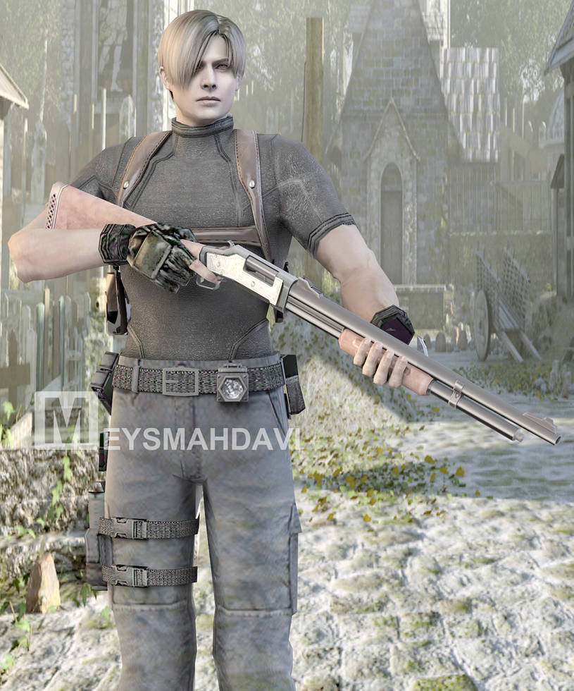 Leon S.Kennedy Resident Evil 4 by meysmahdavi on DeviantArt