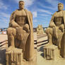 Ivan Drago Sand Sculpture