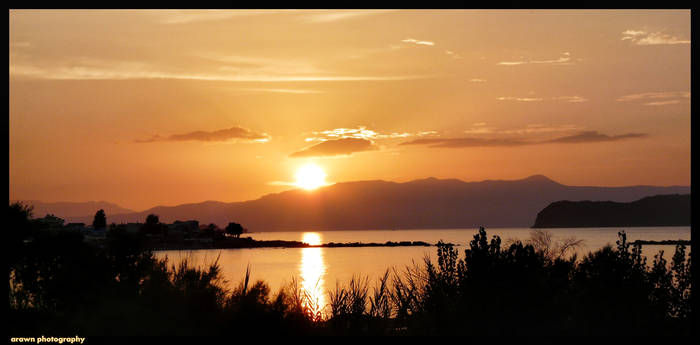 As The Sun Sets...in Crete