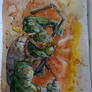 Michelangelo - TMNT - Watercolor