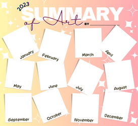 2023 Summary of Art [BLANK Template - F2U]