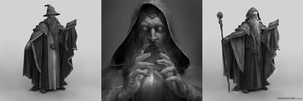 Comphor Wizard Edge of Chaos character concept art: Wizard by SanjinH on DeviantArt