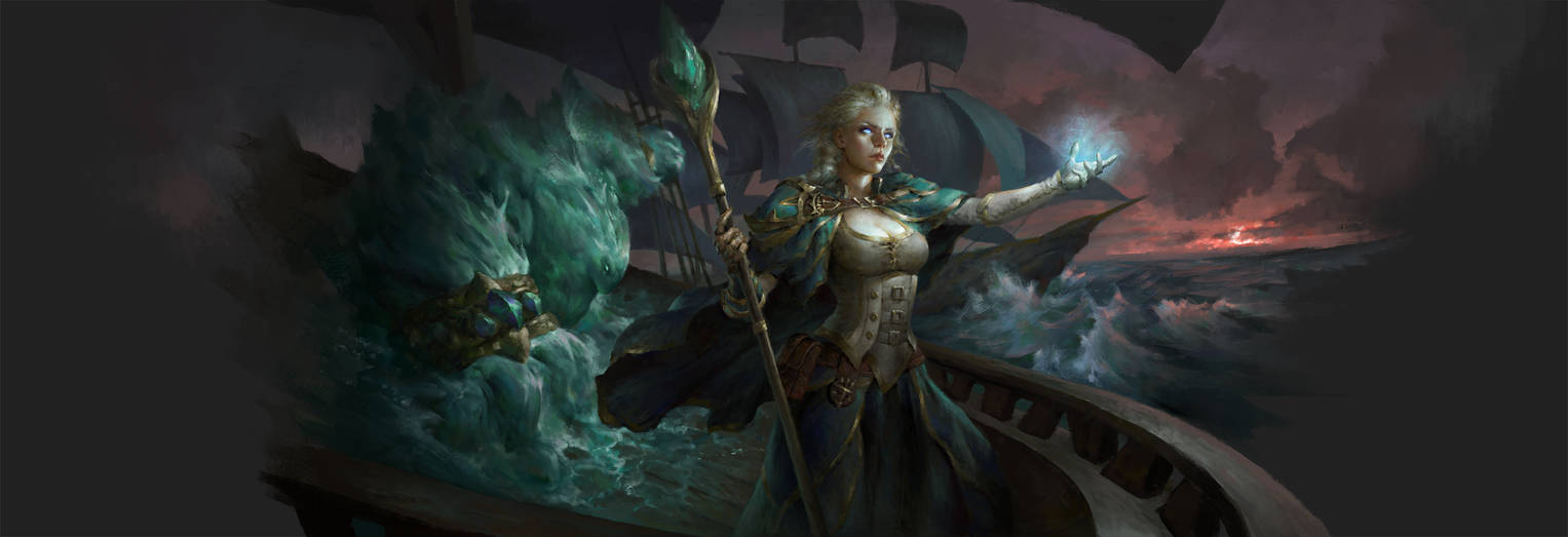 Jaina Proudmoore by SanjinH Jaina Proudmoore by SanjinH