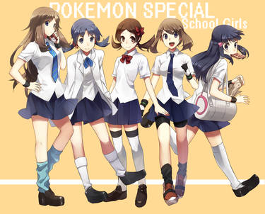 Pokemon School Girls