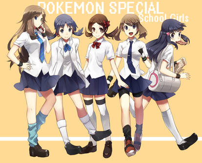 Pokemon School Girls
