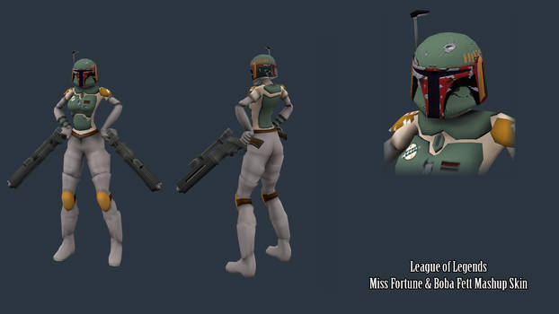 League Of Legends - Miss Fortune - Boba Fett Skin