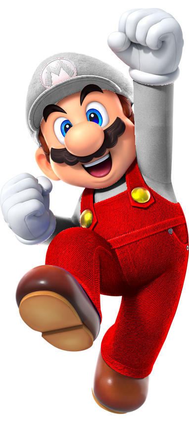Big Fire Mario Fire Mario by ByonhgArt on DeviantArt