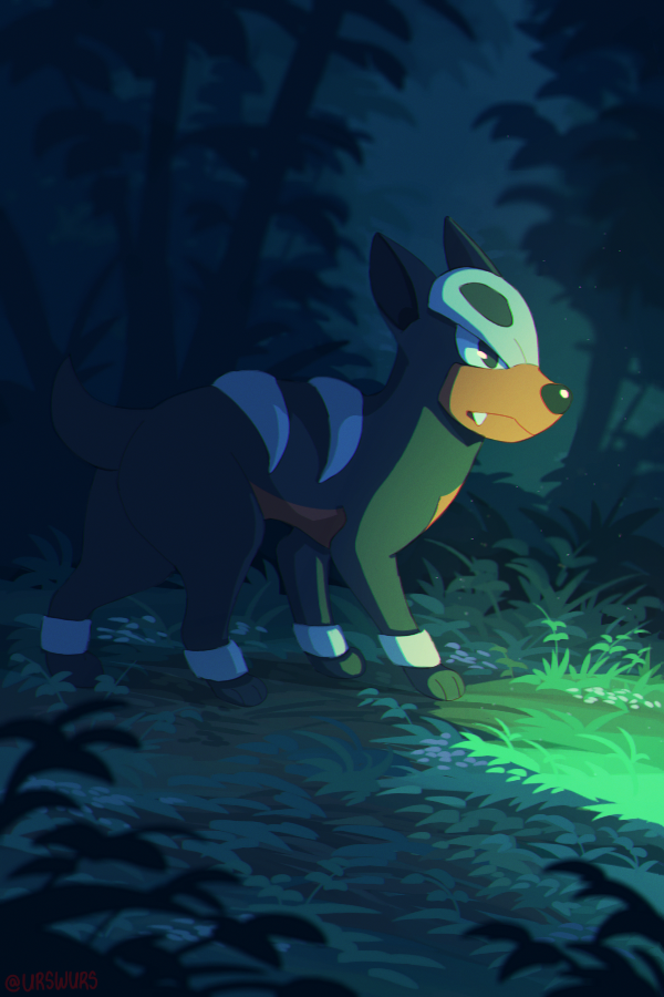 Hounder Houndour by Urswurs on DeviantArt