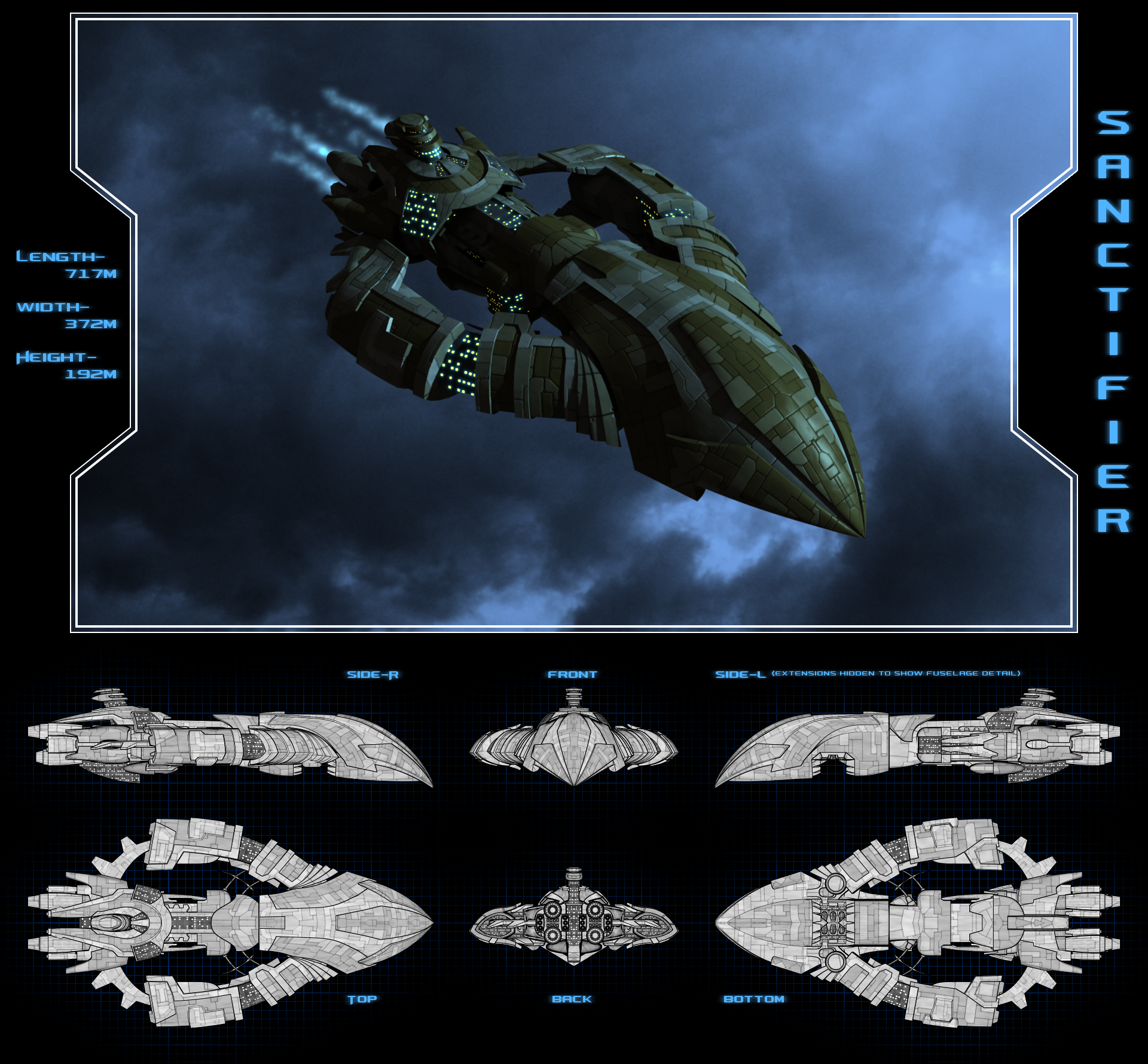 Amarr Sanctifier Battleship