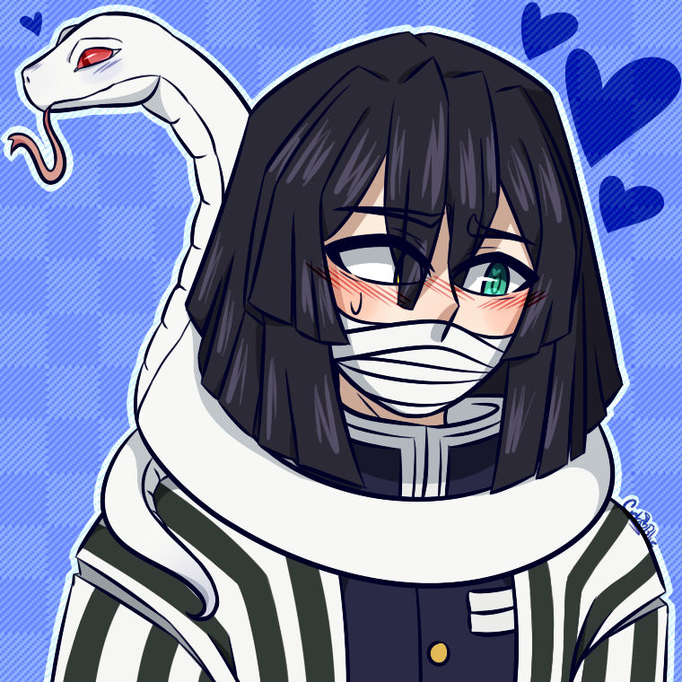 Obanai Iguro Snake Pillar by TheCherryBlue on DeviantArt