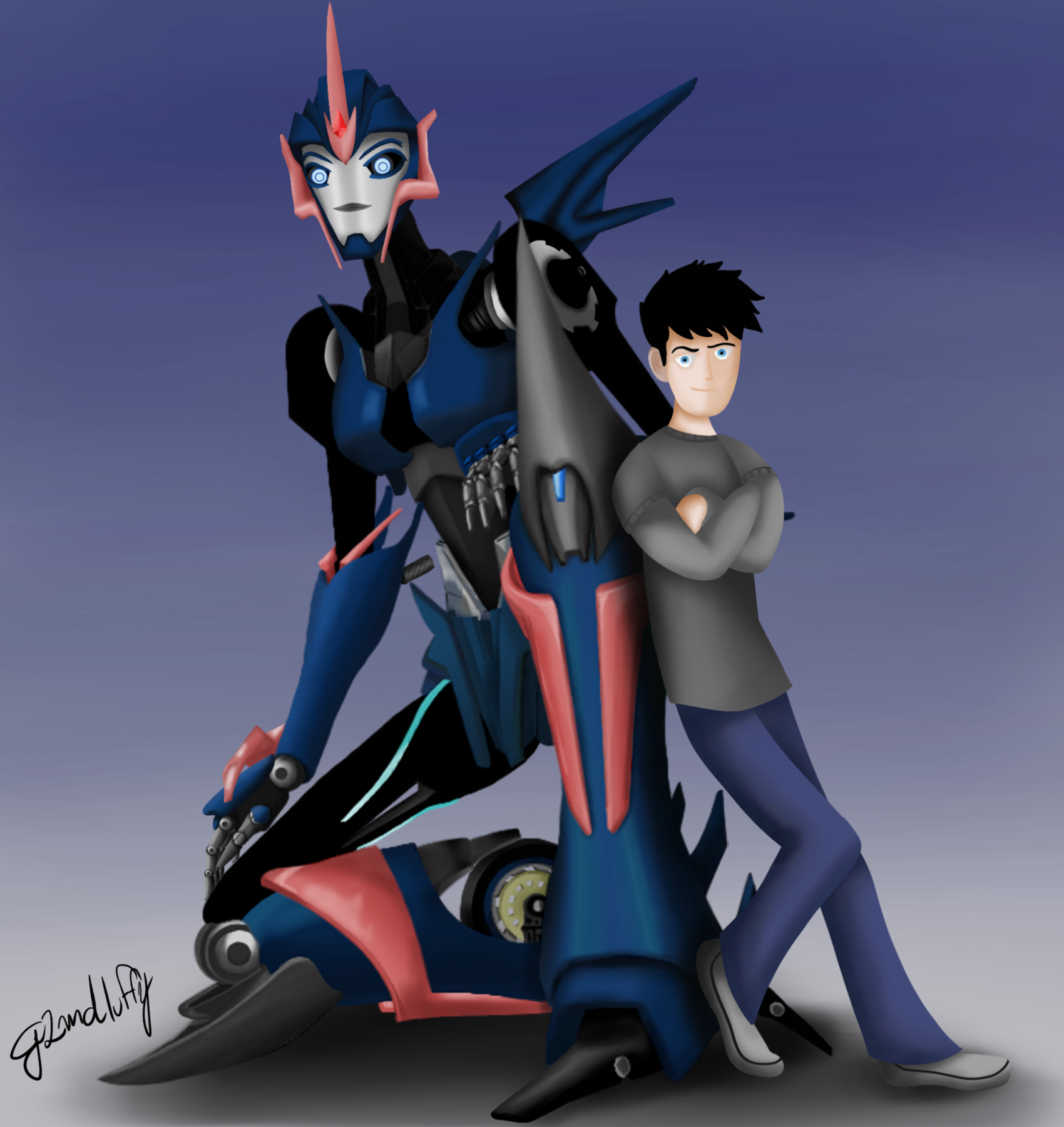 transformers prime arcee by Quere on DeviantArt