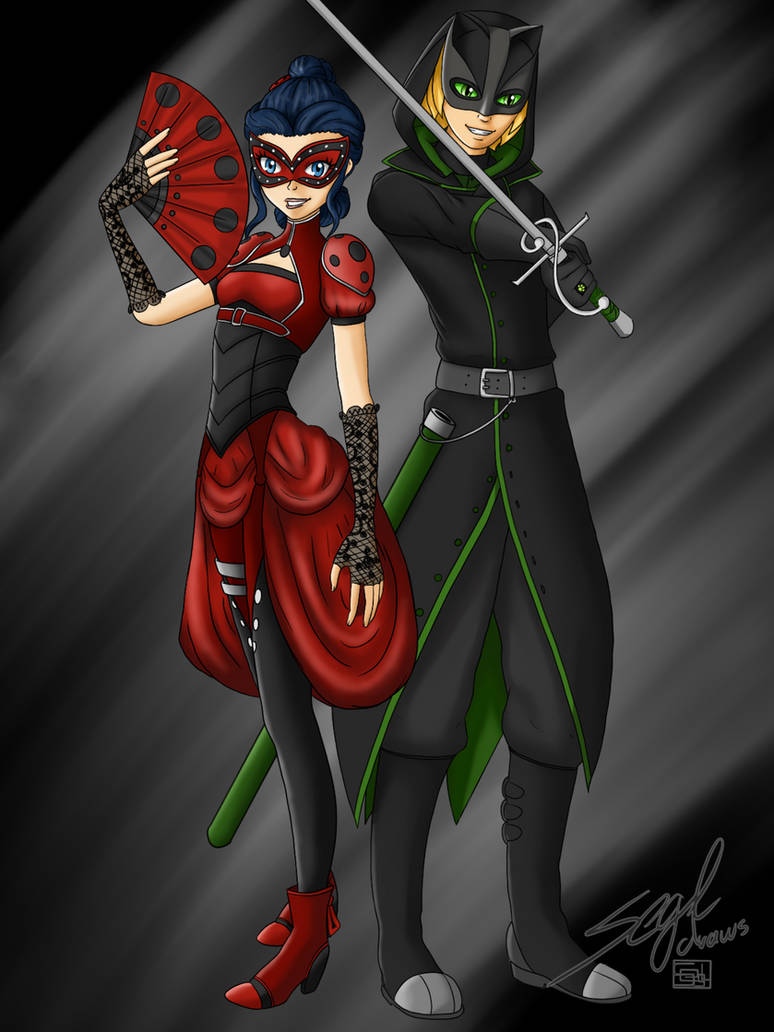 Ladybug Isolation Lock Under Lock and Key's Ladybug and Chat Noir by SEGLDRAWS on DeviantArt