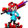 Octoling Girl Splat Roller (Commission)