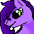 Purple Pony Icon