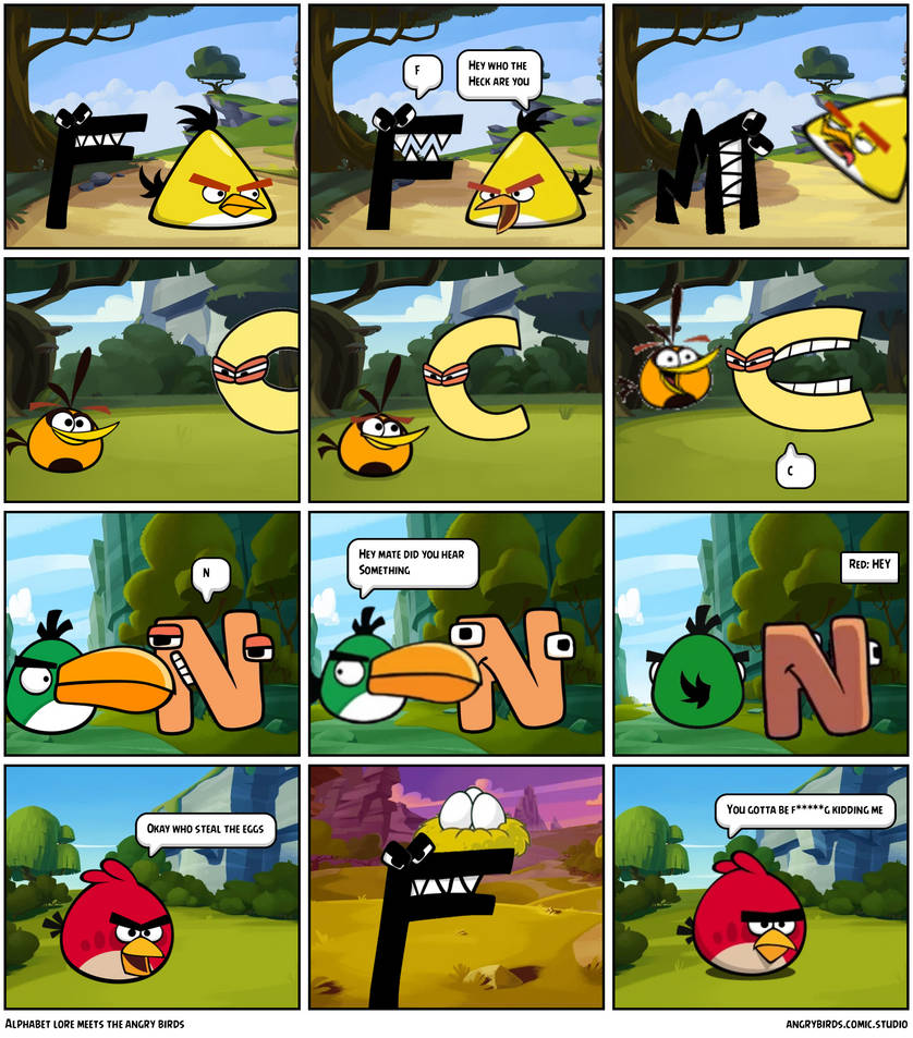 Alphabet Lore As The Angry Birds Movie 2 Cast by zemelo2003 on DeviantArt