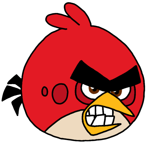 Angry Bird Reds Design Red (Angry Birds) PNG (My Render) by fiendfuntime on DeviantArt