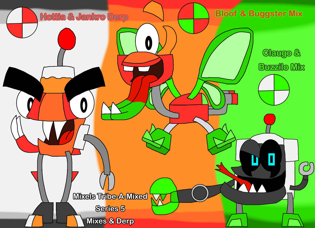 Mixels Tribe-A-Mixed Series 5 Mixes And Murp by fiendfuntime on DeviantArt