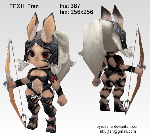 Lowpoly Fran