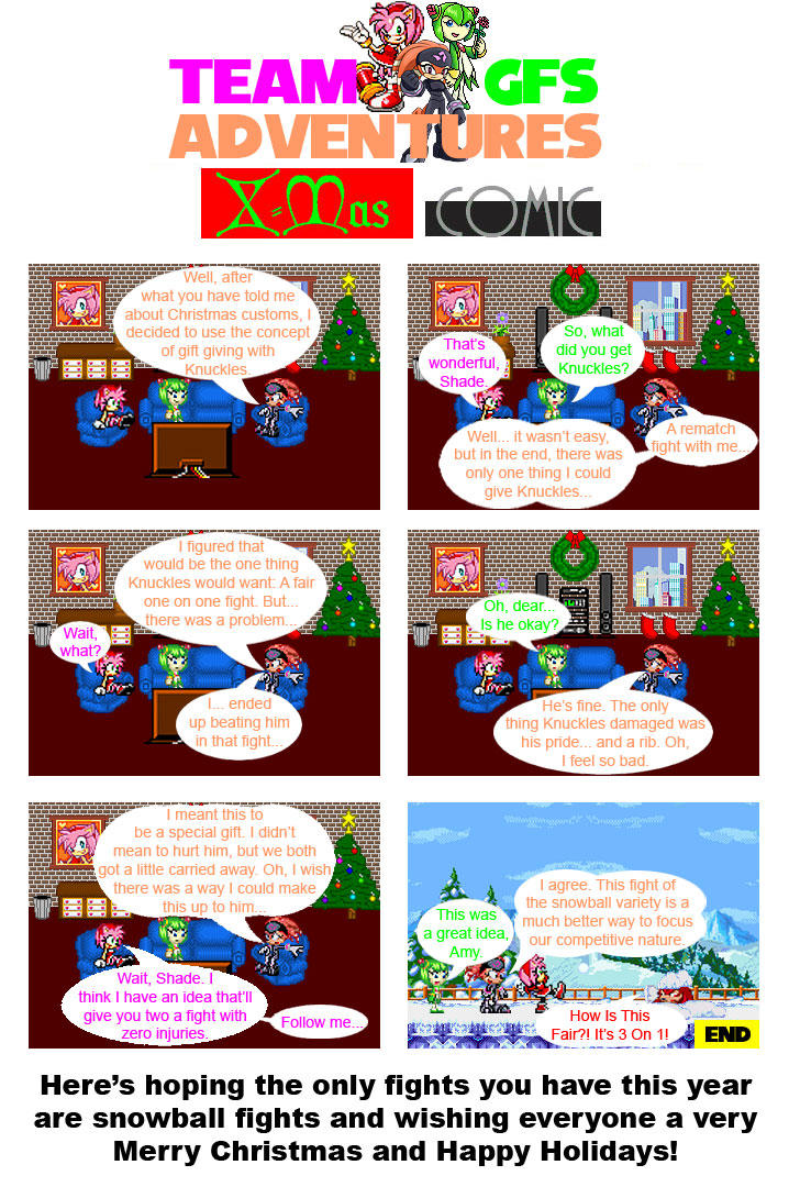 Team Gfs MAOSTH/Team GFs Adventures - X-Mas Comic '16 by FallenAngelCam7 on ...