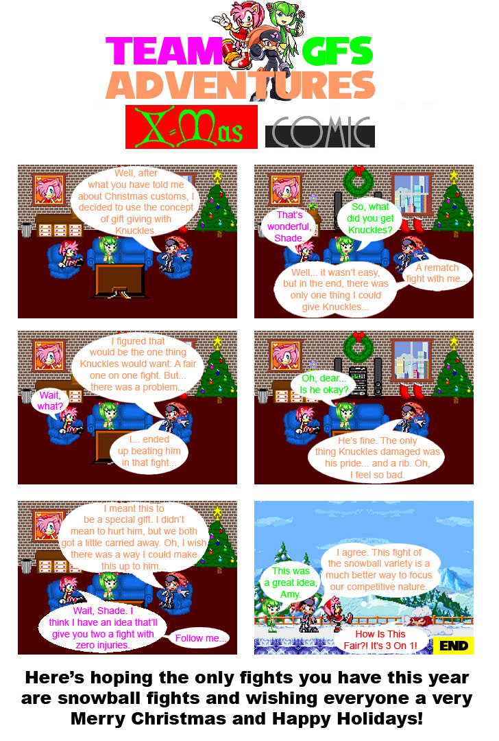 MAOSTH/Team GFs Adventures - X-Mas Comic '16