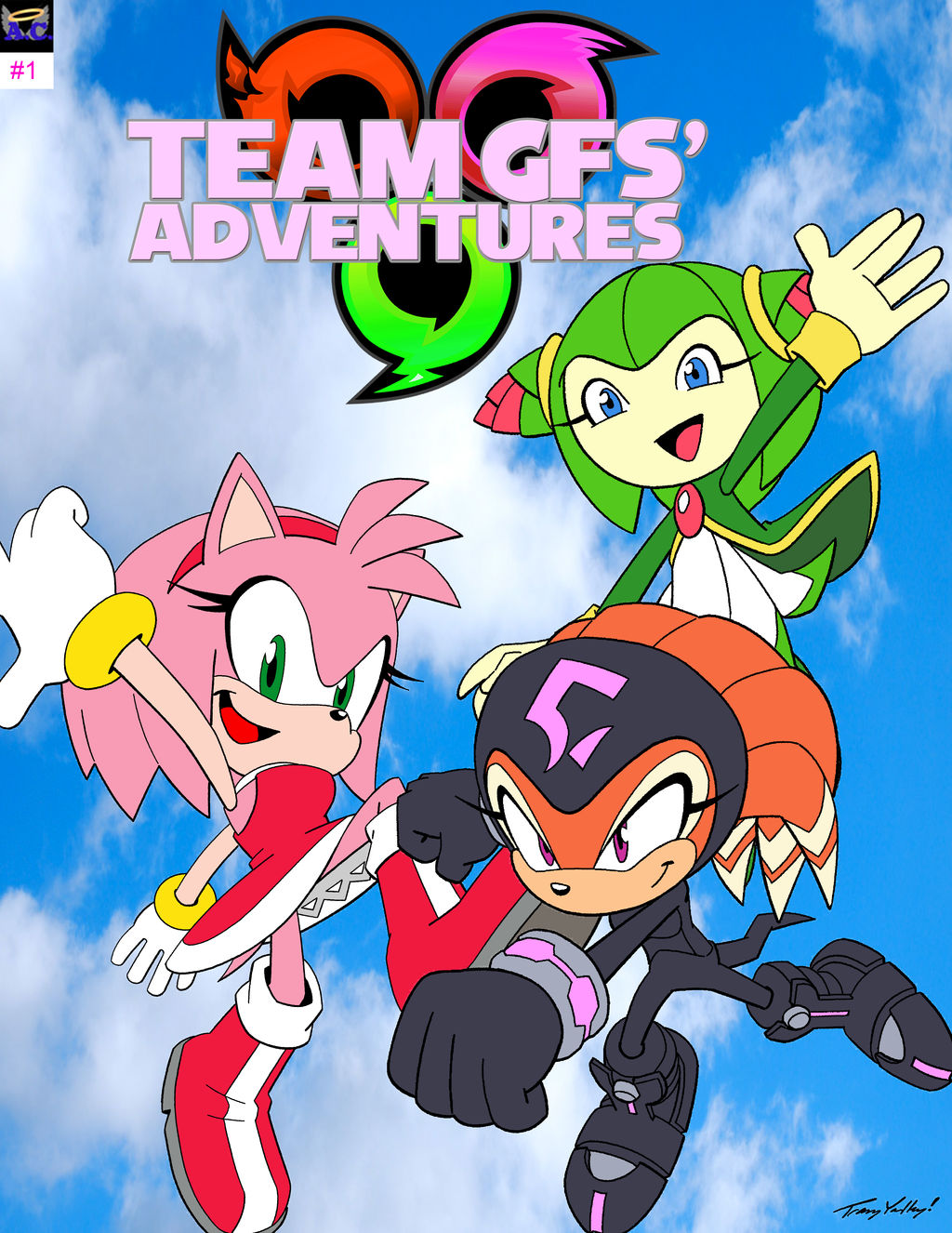 Team Gfs Team GFs' Adventures Cover #1 by FallenAngelCam7 on DeviantArt