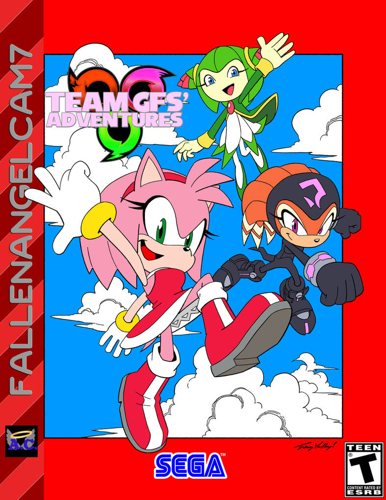 Team Gfs Team GFs' Adventures Cover #1 (Alt Version) by FallenAngelCam7 on ...
