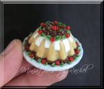 Miniature Bundt Cake by ToothFairyMiniatures