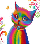 color cat by Ryoman