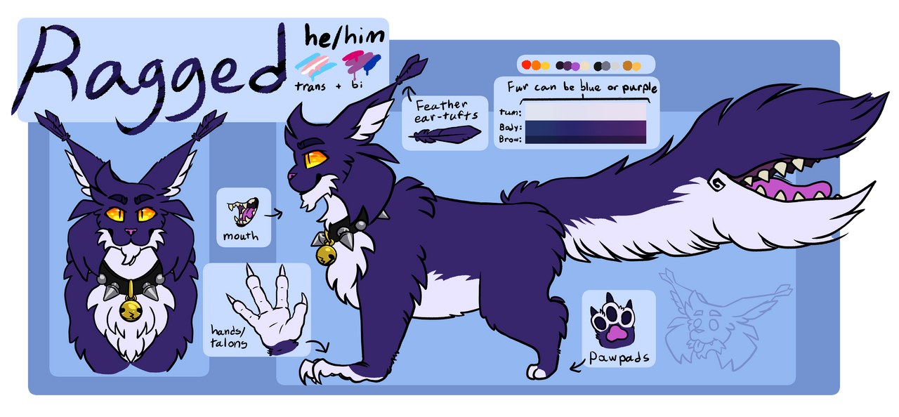 Ragged Ref 2022 (current) by StitchedRaven on DeviantArt
