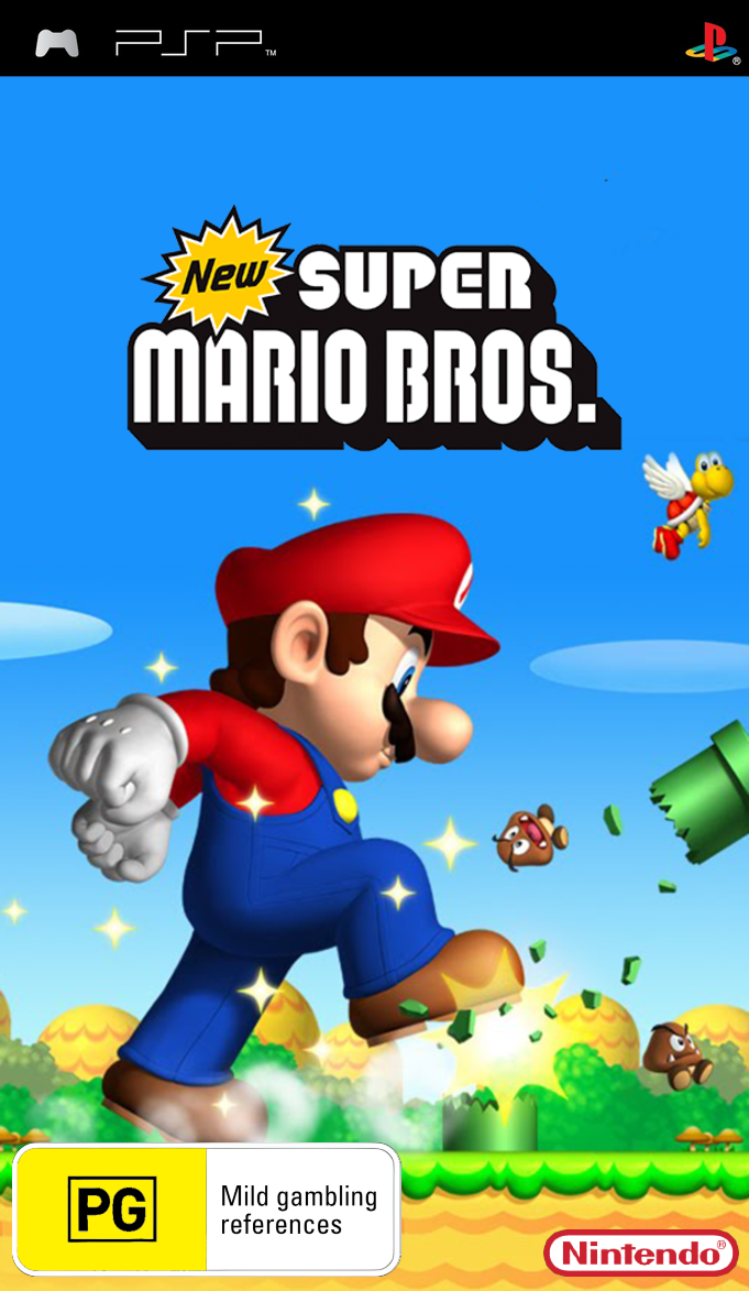 New Super Mario Bros. (PSP) by TypezYT on DeviantArt