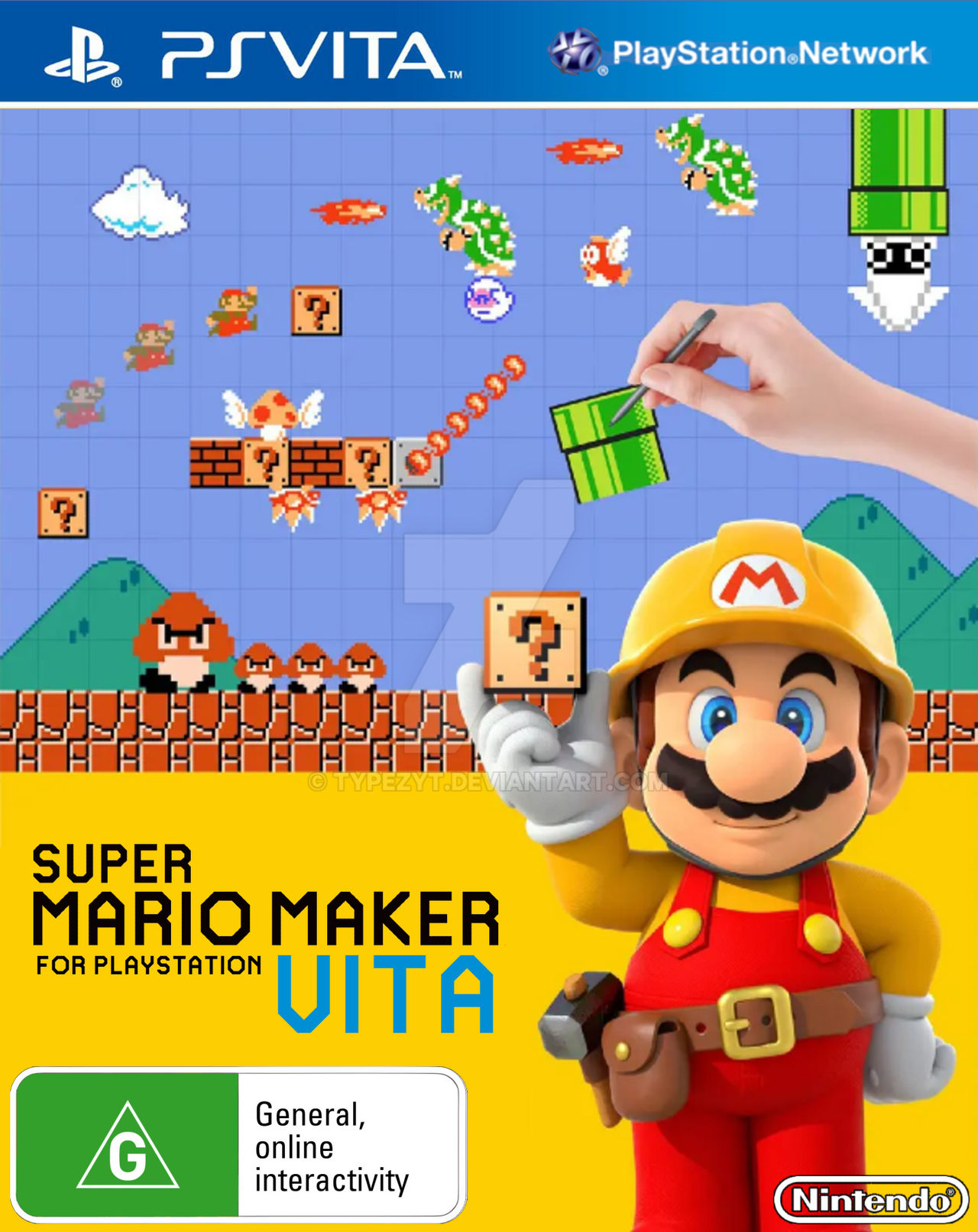 Ps Mario Super Mario Maker for PlayStation Vita (PS Vita) by TypezYT on DeviantArt