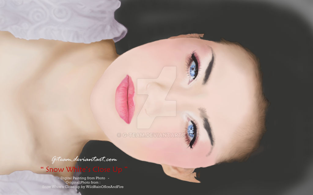 SnowWhite digital painting